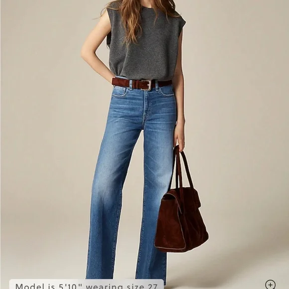 J. Crew Blue Flare Women's Jeans - Picture 1 of 7